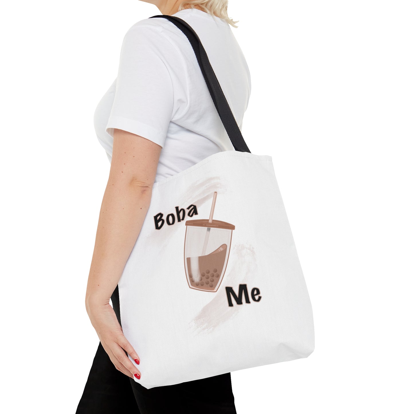 “Boba Me” Tote Bag (AOP)