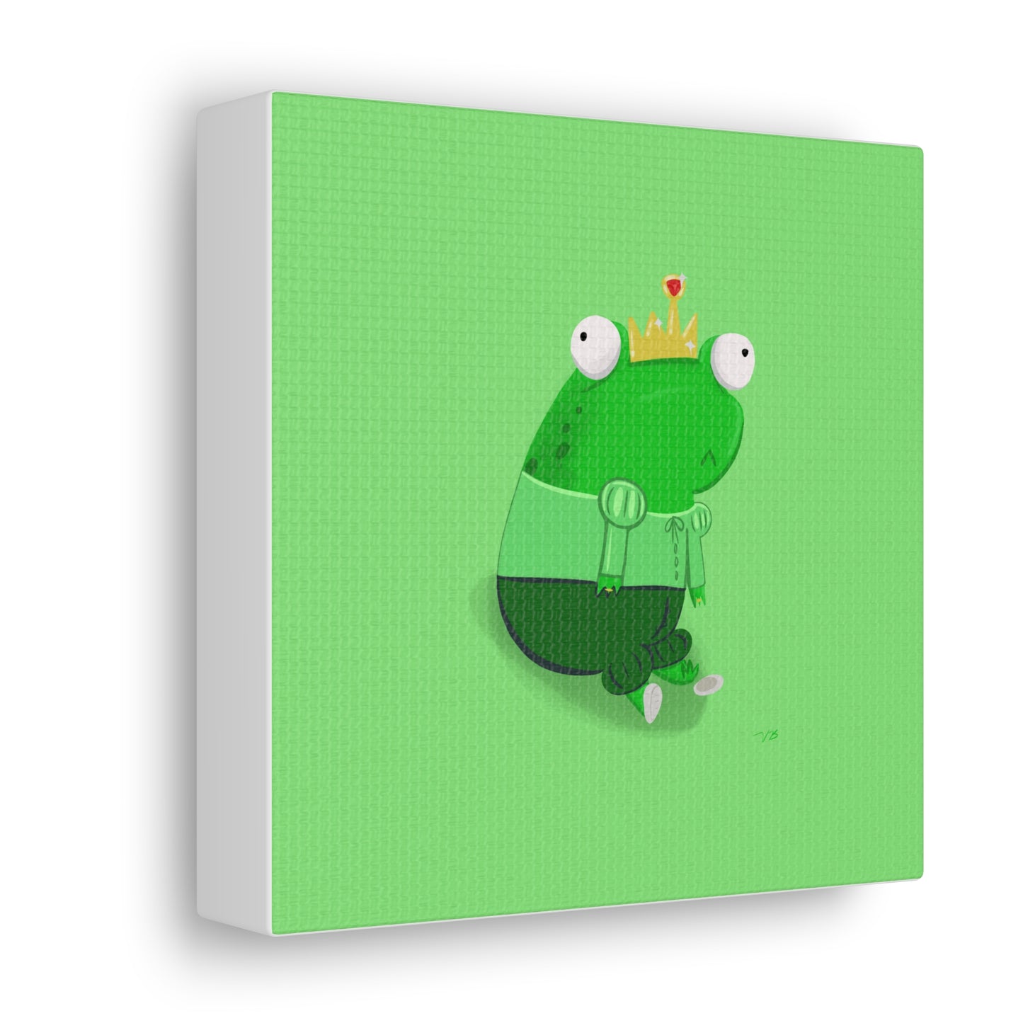 Frog Prince Canvas Gallery Wraps