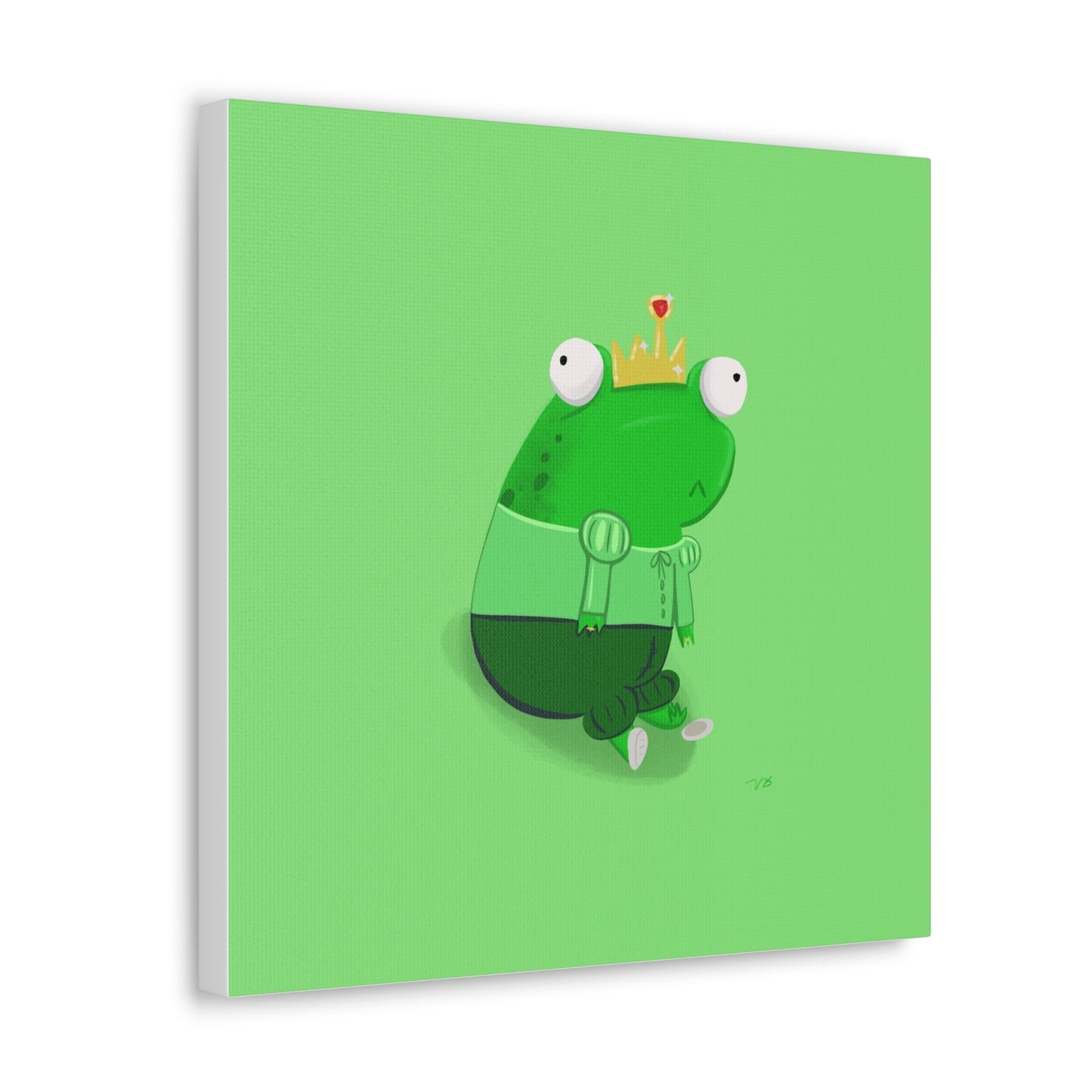Frog Prince Canvas Gallery Wraps