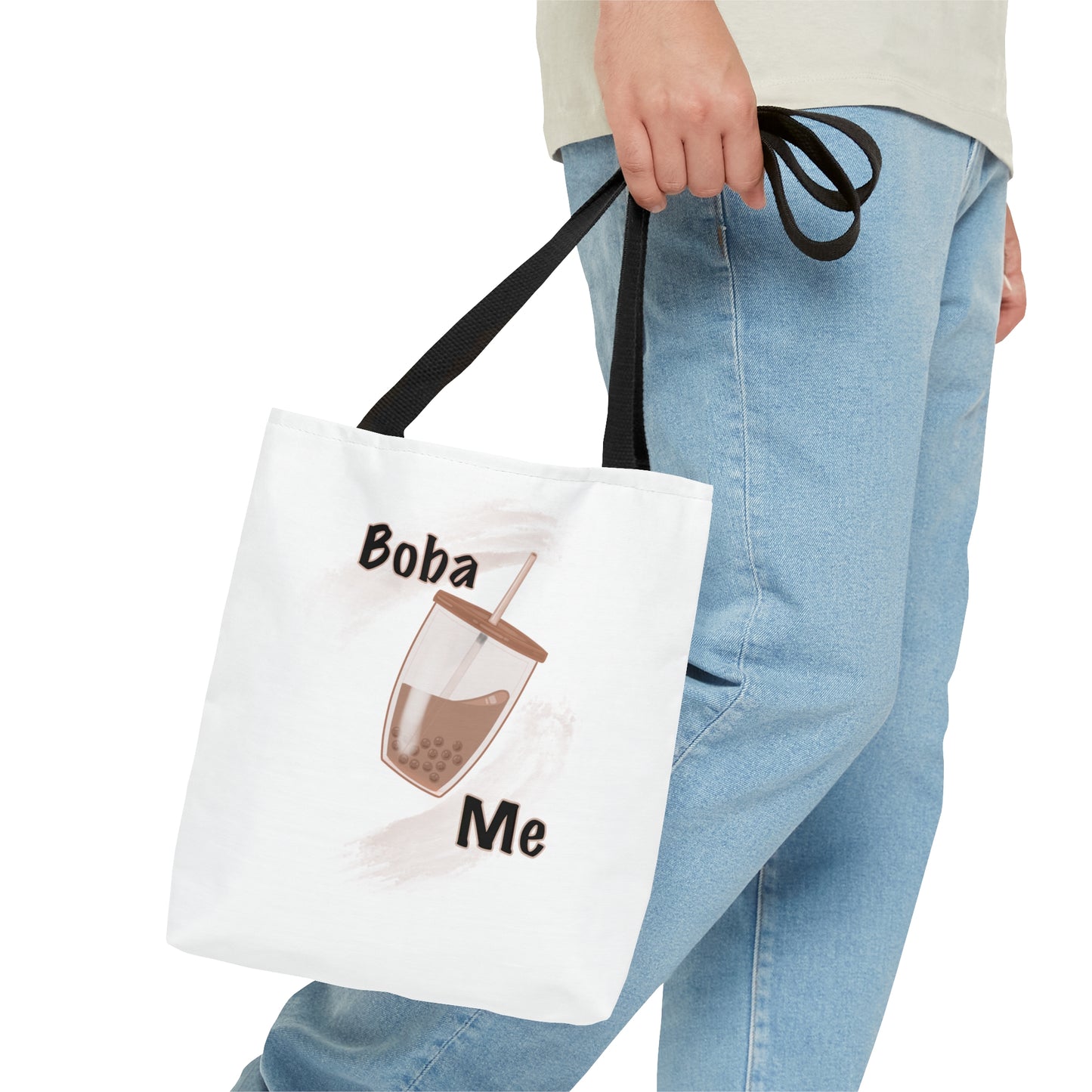 “Boba Me” Tote Bag (AOP)