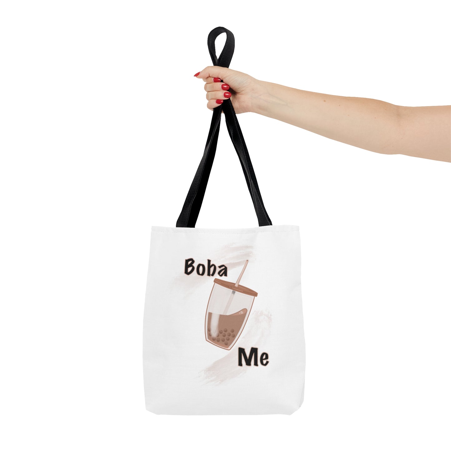 “Boba Me” Tote Bag (AOP)