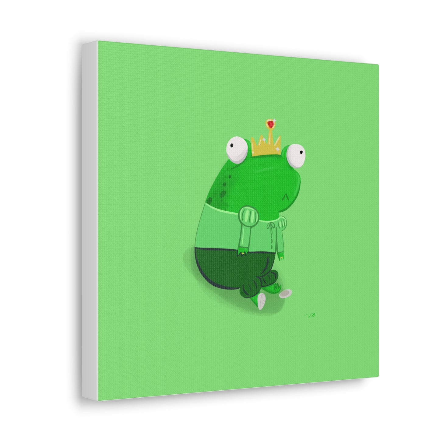 Frog Prince Canvas Gallery Wraps