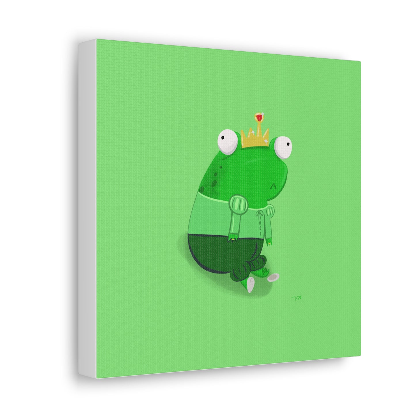 Frog Prince Canvas Gallery Wraps