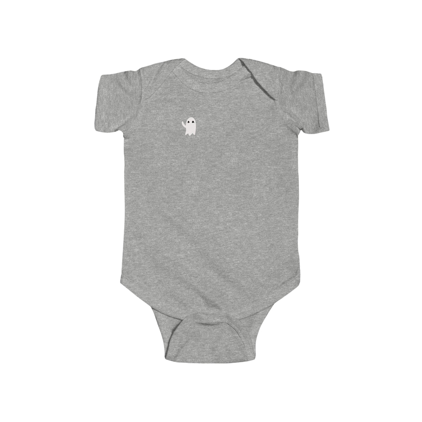 Infant Fine Jersey Onesie Featuring Waving Ghost