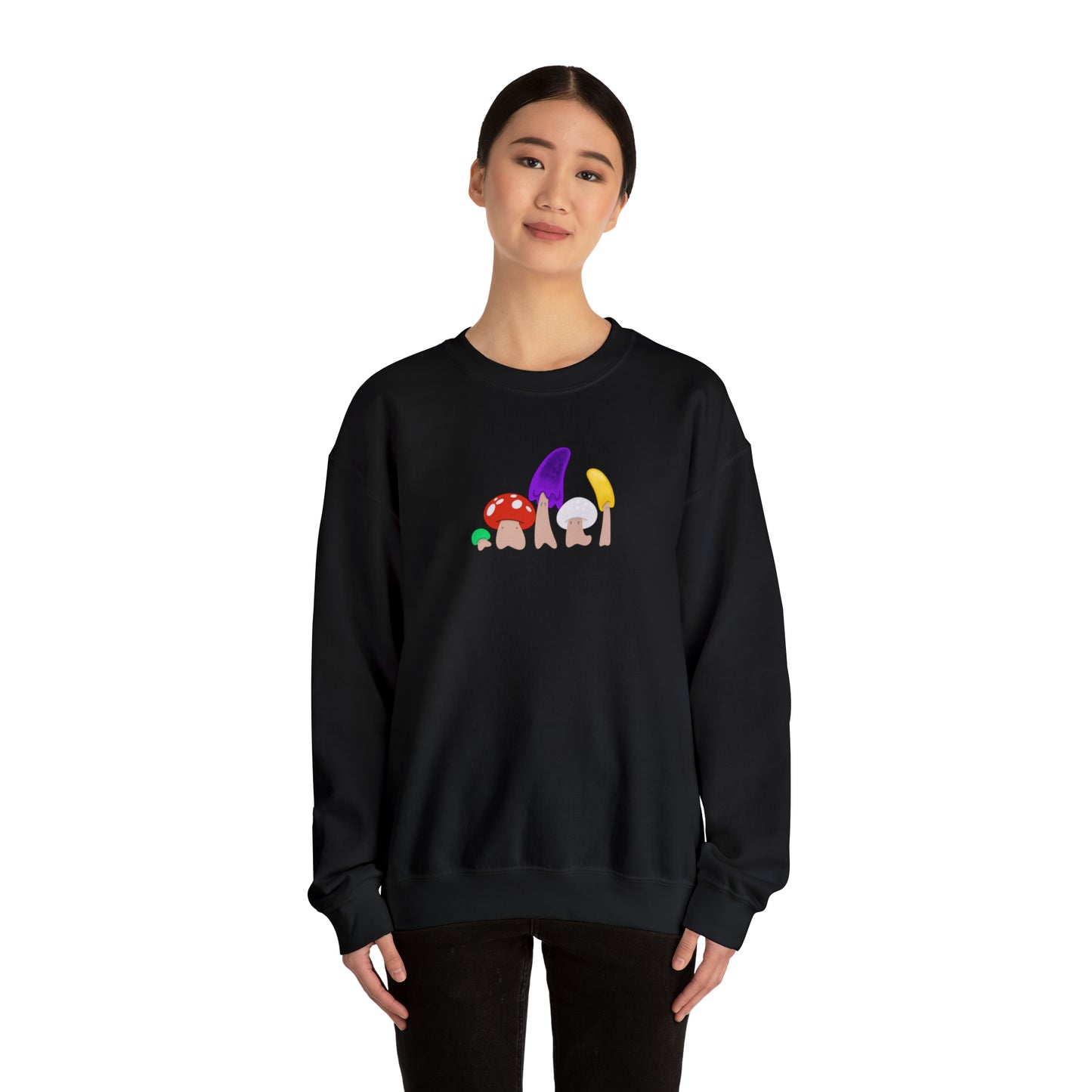 Cute mushrooms Unisex Heavy Blend™ Crewneck Sweatshirt