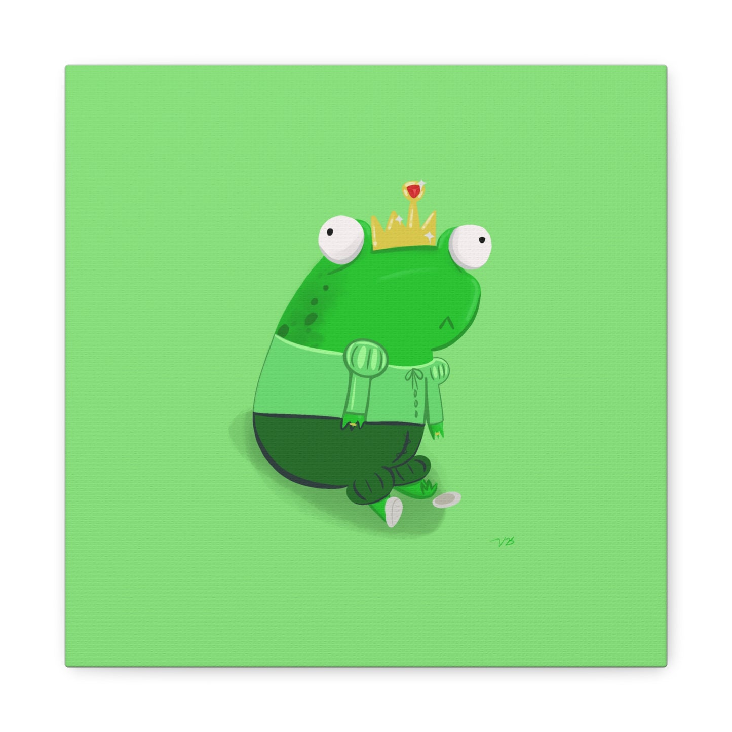 Frog Prince Canvas Gallery Wraps