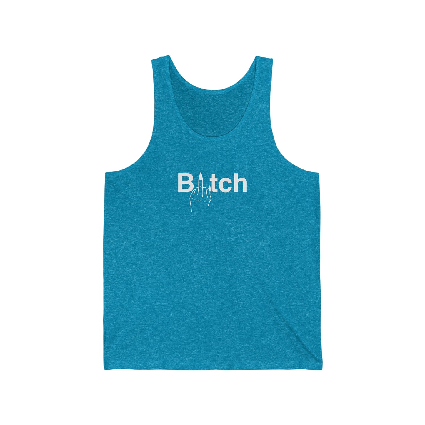 “B*tch” Unisex Jersey Tank