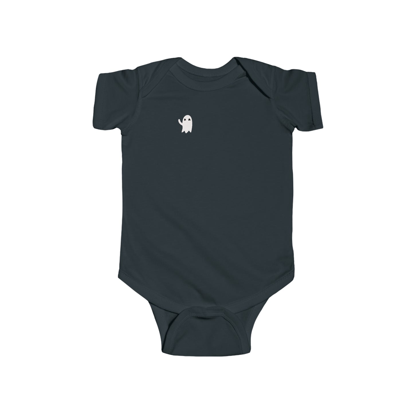 Infant Fine Jersey Onesie Featuring Waving Ghost