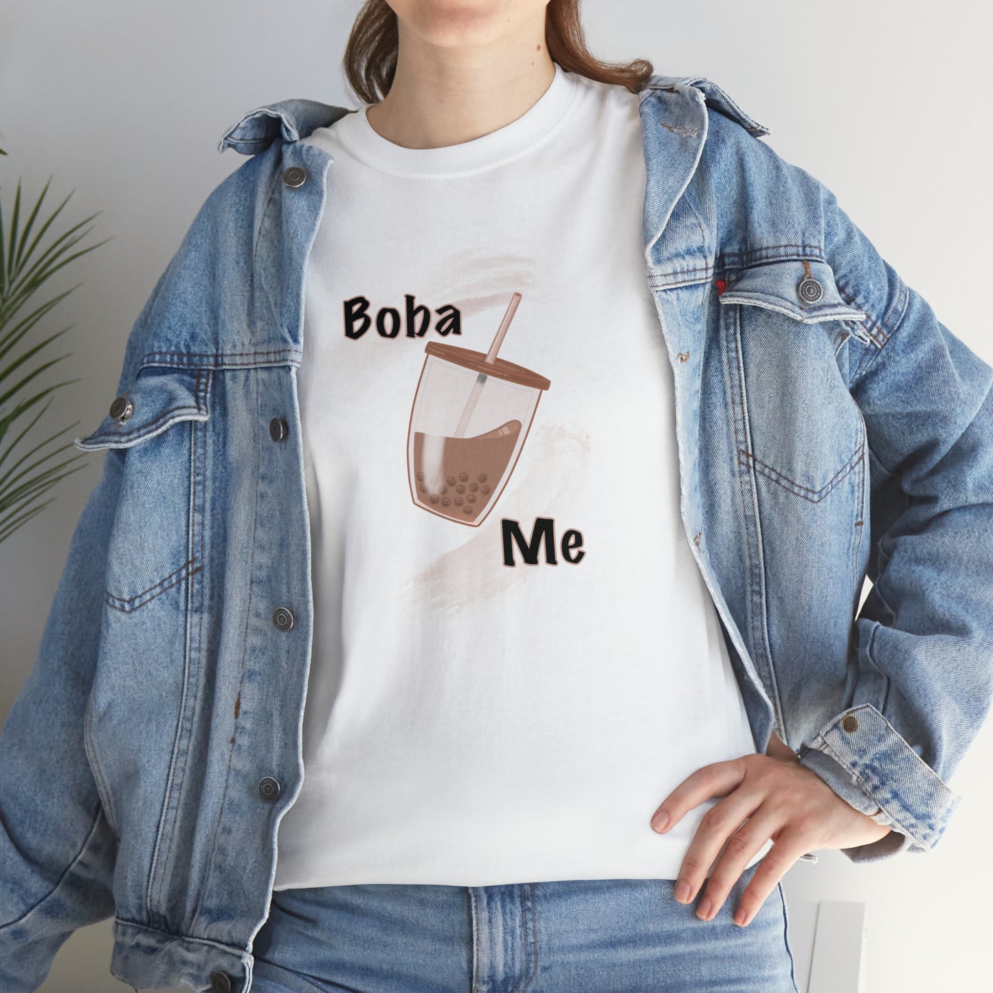 “Boba me” Unisex Heavy Cotton Tee