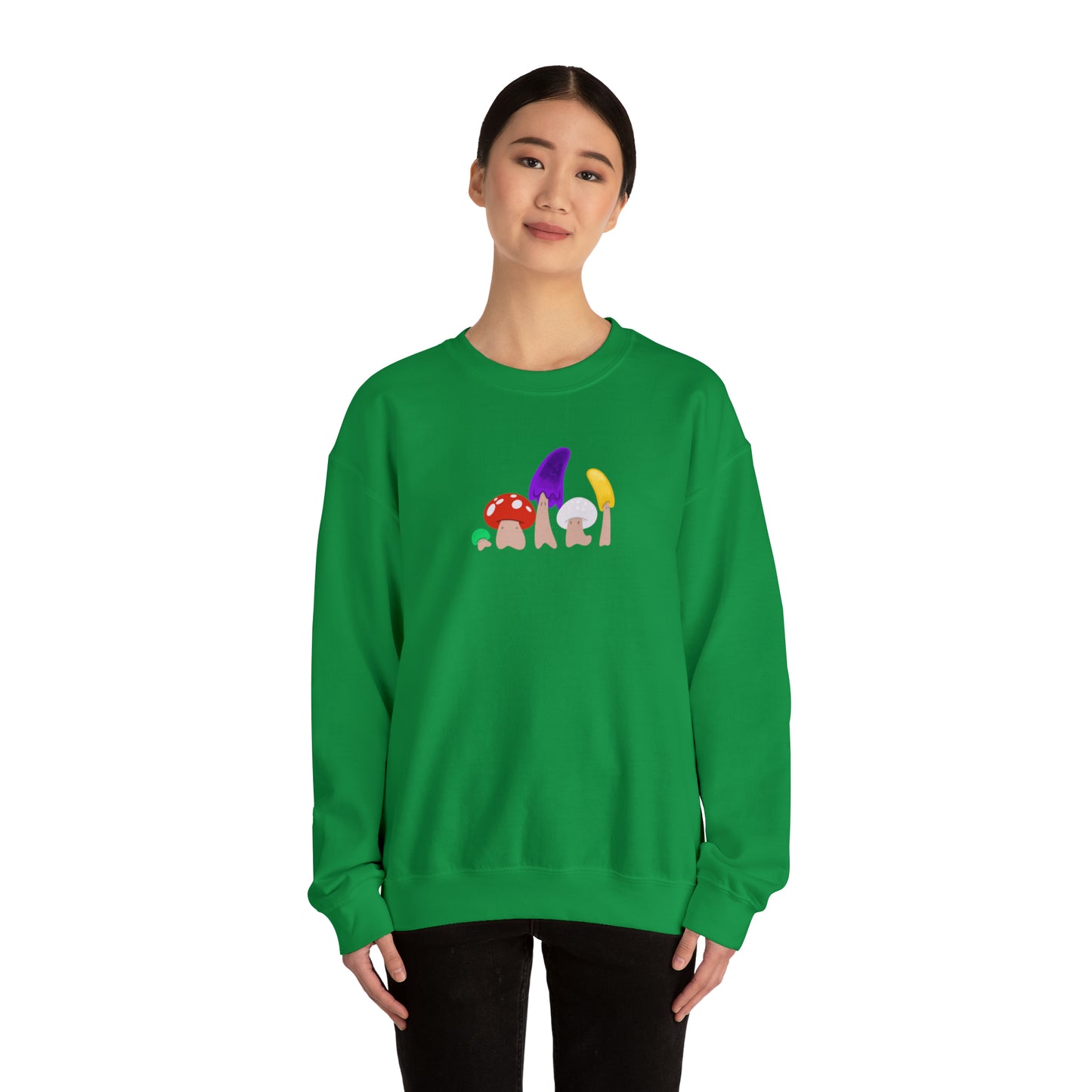 Cute mushrooms Unisex Heavy Blend™ Crewneck Sweatshirt