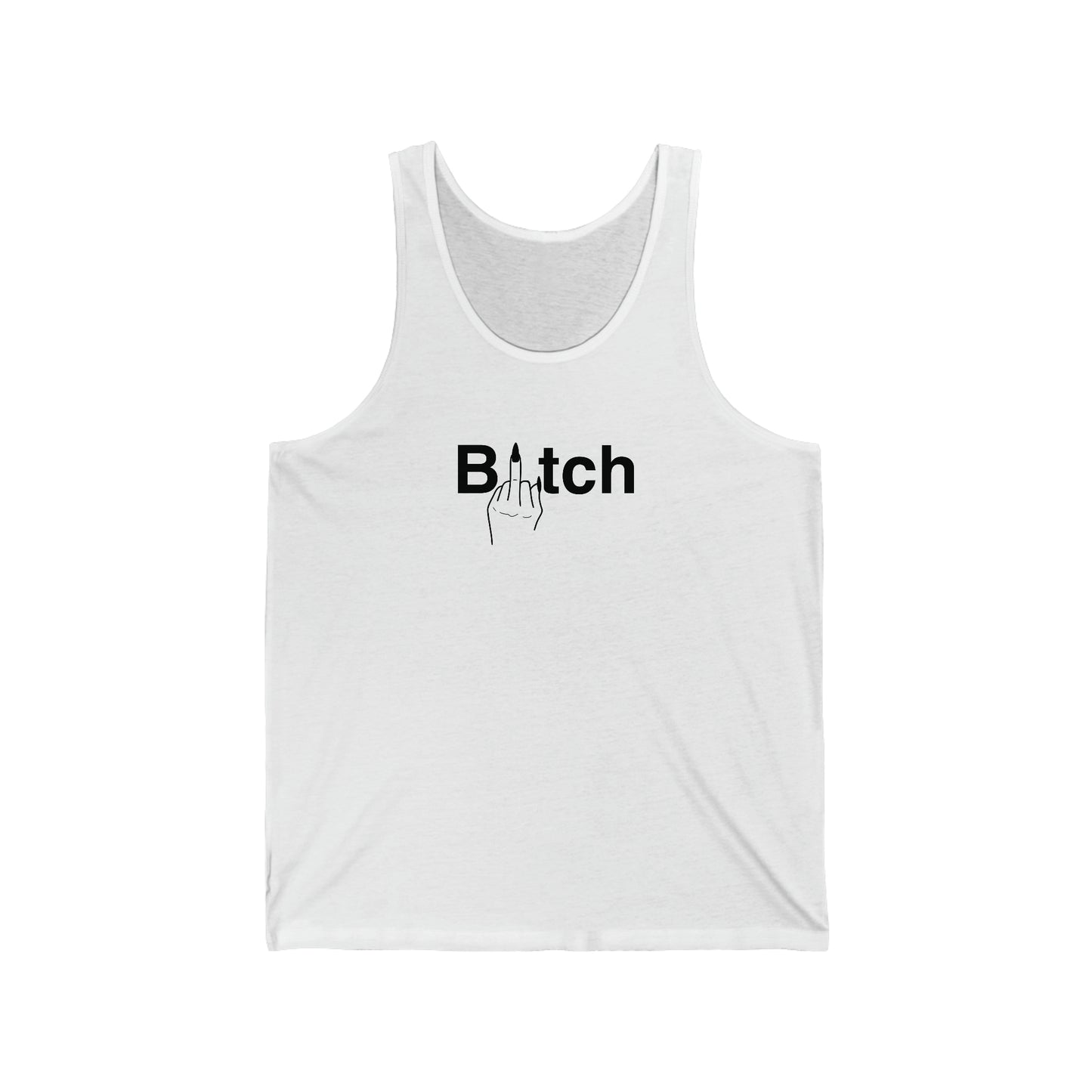 “B*tch” Unisex Jersey Tank