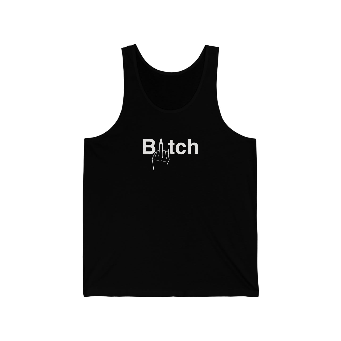 “B*tch” Unisex Jersey Tank