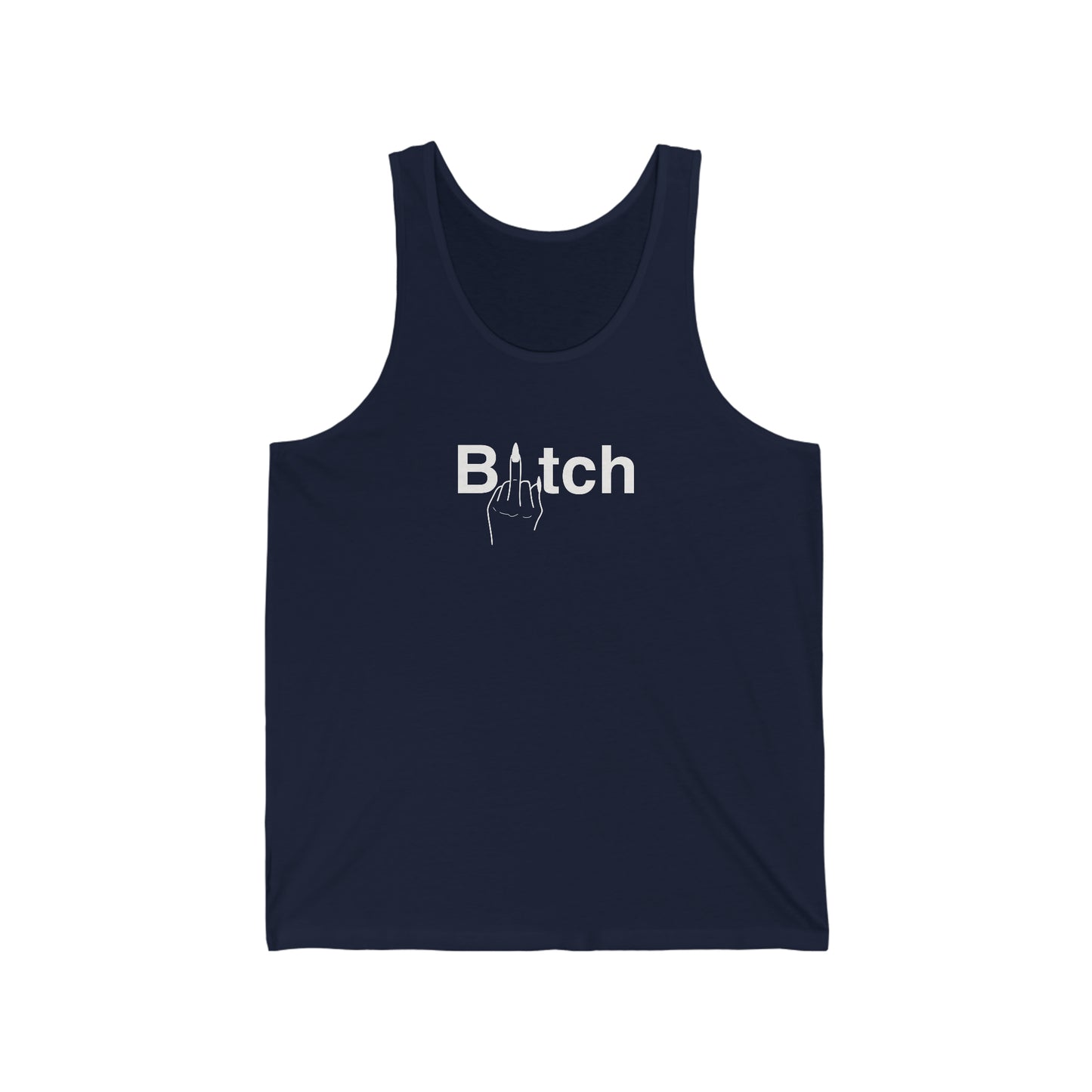 “B*tch” Unisex Jersey Tank